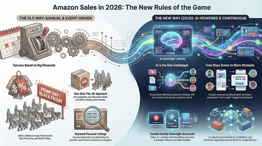 How Amazon Sales Will Work in 2026: AI, Personalization & New Events